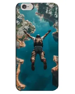 Чехол для iPhone 6 Plus / 6s Plus с картинкой «PUBG — свободное падение»