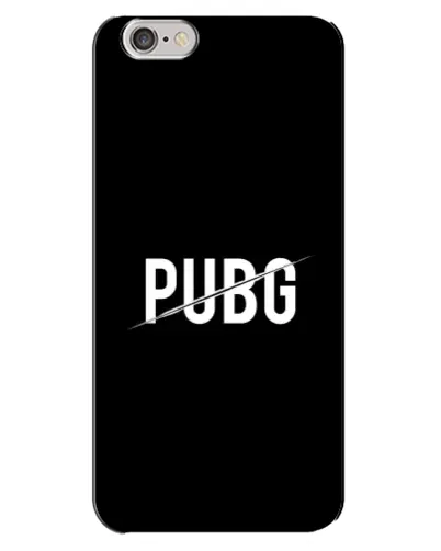 Чехол для iPhone 6 Plus / 6s Plus с картинкой «PUBG — белый логотип» Чехол для iPhone 6 Plus / 6s Plus с картинкой «PUBG — белый логотип»