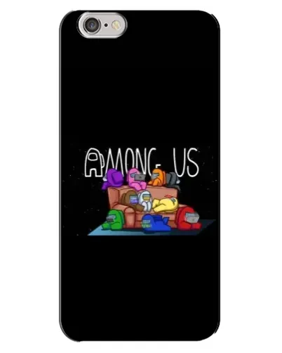 Чехол для iPhone 6 Plus / 6s Plus с картинкой «Логотип Among Us» Чехол для iPhone 6 Plus / 6s Plus с картинкой «Логотип Among Us»