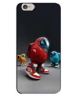 Чехол для iPhone 6 Plus / 6s Plus с картинкой «Among Us — 3D стиль» Чехол для iPhone 6 Plus / 6s Plus с картинкой «Among Us — 3D стиль»