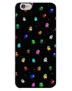 Чехол для iPhone 6 Plus / 6s Plus с картинкой «Экипаж Among Us» Чехол для iPhone 6 Plus / 6s Plus с картинкой «Экипаж Among Us»