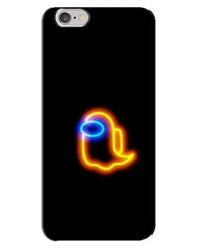 Чехол для iPhone 6 Plus / 6s Plus с картинкой «Among Us неоновое сияние» Чехол для iPhone 6 Plus / 6s Plus с картинкой «Among Us неоновое сияние»