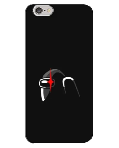 Чехол для iPhone 6 Plus / 6s Plus с картинкой «Among Us шлем» Чехол для iPhone 6 Plus / 6s Plus с картинкой «Among Us шлем»