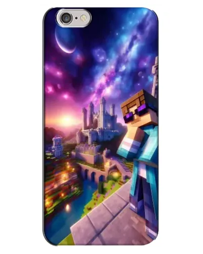Чехол для iPhone 6 Plus / 6s Plus с картинкой «Стив и космос»