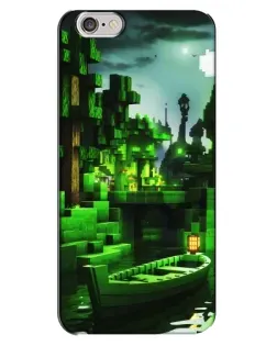 Чехол для iPhone 6 Plus / 6s Plus с картинкой «Minecraft лесной пейзаж» Чехол для iPhone 6 Plus / 6s Plus с картинкой «Minecraft лесной пейзаж»