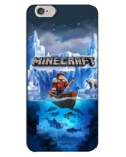 Чехол для iPhone 6 Plus / 6s Plus с картинкой «Minecraft ледяной мир» Чехол для iPhone 6 Plus / 6s Plus с картинкой «Minecraft ледяной мир»