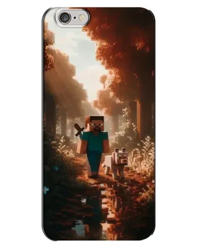 Чехол для iPhone 6 Plus / 6s Plus с картинкой «Стив в лесу»
