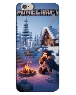 Чехол для iPhone 6 Plus / 6s Plus с картинкой «Зимний Minecraft» Чехол для iPhone 6 Plus / 6s Plus с картинкой «Зимний Minecraft»