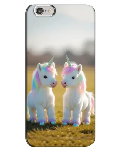Чехол для iPhone 6 Plus / 6s Plus с картинкой «Пара единорогов»