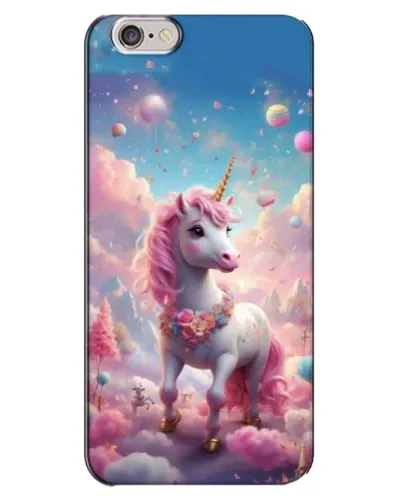 Чехол для iPhone 6 Plus / 6s Plus с картинкой «Единорог среди облаков»