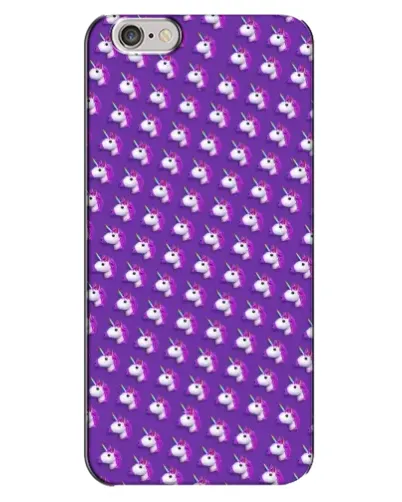 Чехол для iPhone 6 Plus / 6s Plus с картинкой «Единороги на фиолетовом»