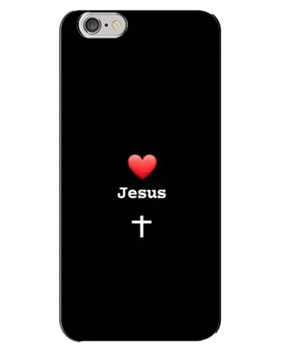 Чехол для iPhone 6 Plus / 6s Plus с картинкой «Сердце - Jesus» Чехол для iPhone 6 Plus / 6s Plus с картинкой «Сердце - Jesus»