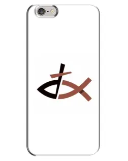 Чехол для iPhone 6 Plus / 6s Plus с картинкой «Рыба и крест»