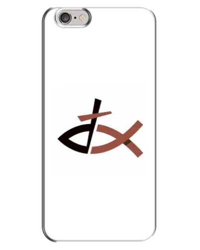 Чехол для iPhone 6 Plus / 6s Plus с картинкой «Рыба и крест» Чехол для iPhone 6 Plus / 6s Plus с картинкой «Рыба и крест»
