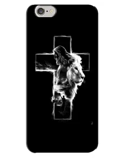 Чехол для iPhone 6 Plus / 6s Plus с картинкой «Сияющий крест Jesus»