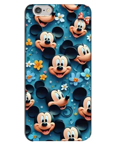 Чехол для iPhone 6 Plus / 6s Plus с картинкой «Паттерн Микки и Минни» Чехол для iPhone 6 Plus / 6s Plus с картинкой «Паттерн Микки и Минни»