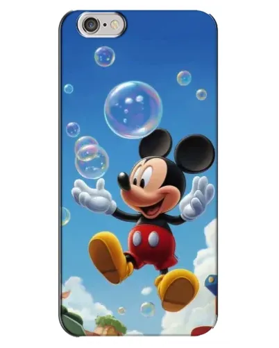 Чехол для iPhone 6 Plus / 6s Plus с картинкой «Mickey и мыльные пузыри» Чехол для iPhone 6 Plus / 6s Plus с картинкой «Mickey и мыльные пузыри»