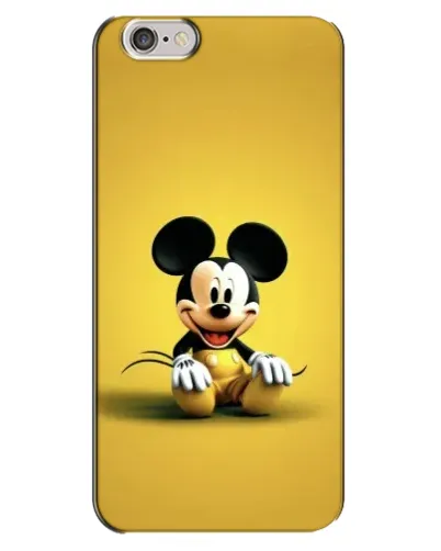 Чехол для iPhone 6 Plus / 6s Plus с картинкой «Микки на желтом» Чехол для iPhone 6 Plus / 6s Plus с картинкой «Микки на желтом»