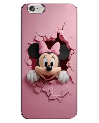 Чехол для iPhone 6 Plus / 6s Plus с картинкой «Минни сквозь стену» Чехол для iPhone 6 Plus / 6s Plus с картинкой «Минни сквозь стену»