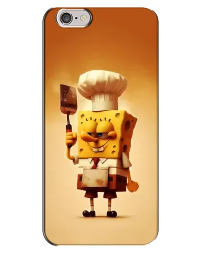 Чехол для iPhone 6 Plus / 6s Plus с картинкой «Губка Боб повар» Чехол для iPhone 6 Plus / 6s Plus с картинкой «Губка Боб повар»