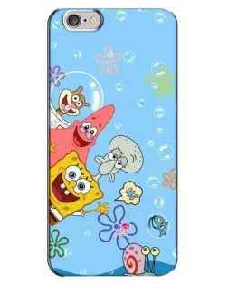 Чехол для iPhone 6 Plus / 6s Plus с картинкой «Веселые пузырьки»