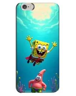 Чехол для iPhone 6 Plus / 6s Plus с картинкой «Спанч Боб под водой» Чехол для iPhone 6 Plus / 6s Plus с картинкой «Спанч Боб под водой»