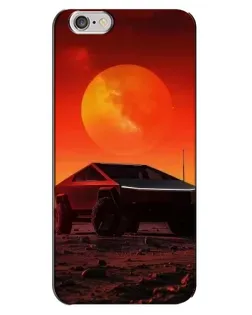 Чехол для iPhone 6 Plus / 6s Plus с картинкой «Cybertruck на Марсе»