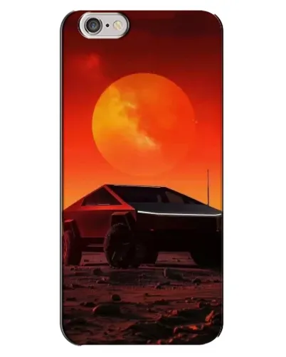 Чехол для iPhone 6 Plus / 6s Plus с картинкой «Cybertruck на Марсе»