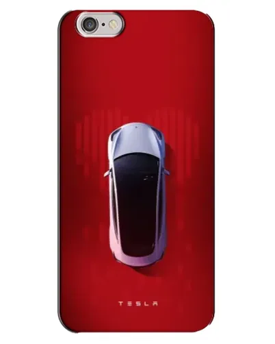 Чехол для iPhone 6 Plus / 6s Plus с картинкой «Tesla Top View»