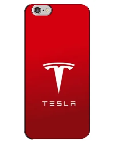 Чехол для iPhone 6 Plus / 6s Plus с картинкой «Tesla Red Classic»