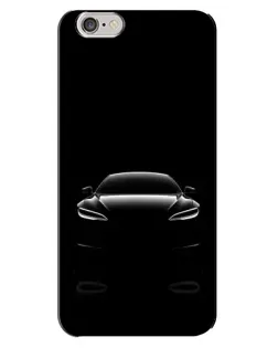Чехол для iPhone 6 Plus / 6s Plus с картинкой «Силуэт Tesla Night»