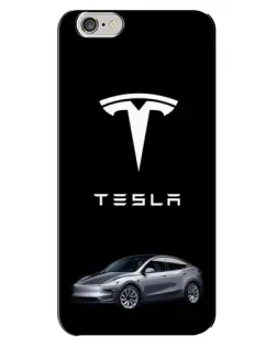Чехол для iPhone 6 Plus / 6s Plus с картинкой «Tesla Model Y»