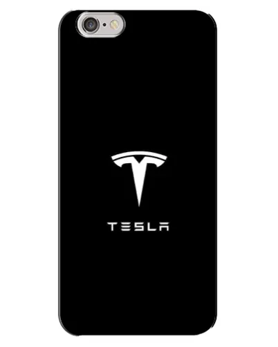 Чехол для iPhone 6 Plus / 6s Plus с картинкой «Tesla White Logo»