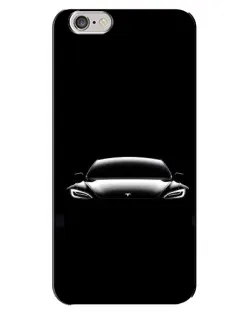 Чехол для iPhone 6 Plus / 6s Plus с картинкой «Фары Tesla Night»