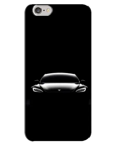 Чехол для iPhone 6 Plus / 6s Plus с картинкой «Фары Tesla Night»