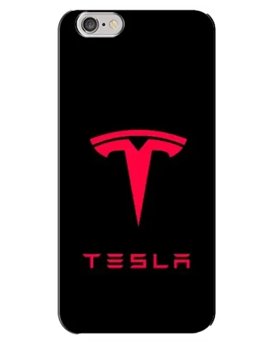 Чехол для iPhone 6 Plus / 6s Plus с картинкой «Tesla Red Logo»