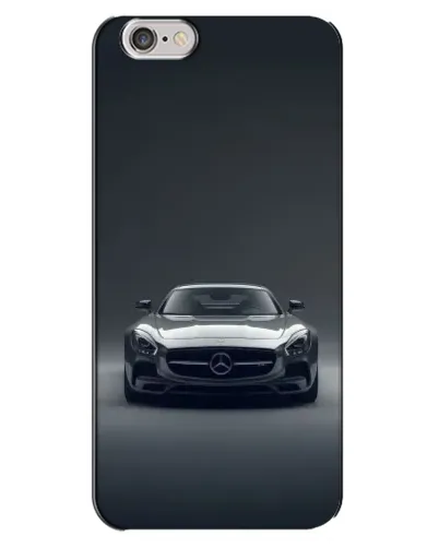 Чехол для iPhone 6 Plus / 6s Plus с картинкой «Mercedes на черном» Чехол для iPhone 6 Plus / 6s Plus с картинкой «Mercedes на черном»