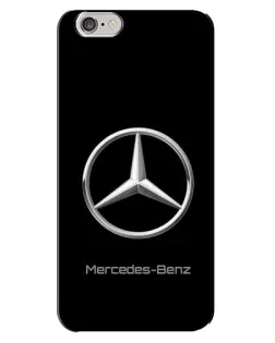 Чехол для iPhone 6 Plus / 6s Plus с картинкой «Mercedes Silver Logo»