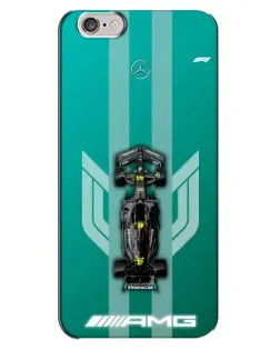 Чехол для iPhone 6 Plus / 6s Plus с картинкой «Mercedes AMG Petronas»