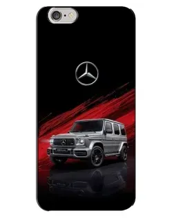 Чехол для iPhone 6 Plus / 6s Plus с картинкой «Mercedes G-Class красный»