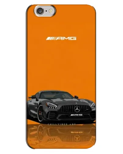 Чехол для iPhone 6 Plus / 6s Plus с картинкой «Оранжевый Mercedes AMG» Чехол для iPhone 6 Plus / 6s Plus с картинкой «Оранжевый Mercedes AMG»