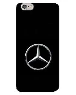 Чехол для iPhone 6 Plus / 6s Plus с картинкой «Mercedes классический лого»