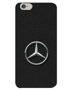 Чехол для iPhone 6 Plus / 6s Plus с картинкой «Карбоновый Mercedes стиль»