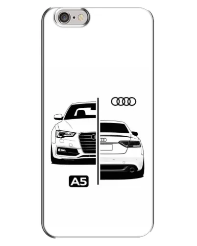 Чехол для iPhone 6 Plus / 6s Plus с картинкой «Audi — контрастный дизайн» Чехол для iPhone 6 Plus / 6s Plus с картинкой «Audi — контрастный дизайн»