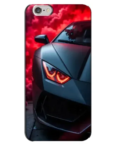 Чехол для iPhone 6 Plus / 6s Plus с картинкой «Lamborghini красное сияние» Чехол для iPhone 6 Plus / 6s Plus с картинкой «Lamborghini красное сияние»