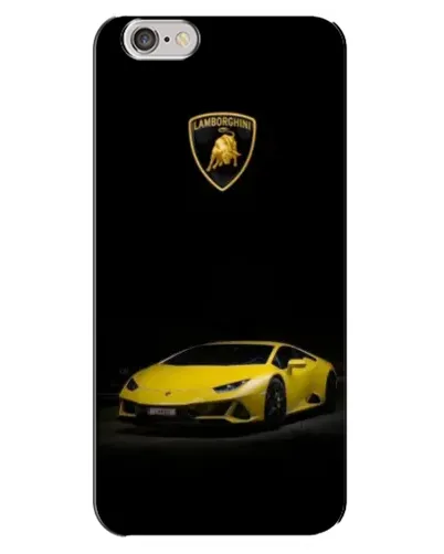 Чехол для iPhone 6 Plus / 6s Plus с картинкой «Lamborghini желтый акцент» Чехол для iPhone 6 Plus / 6s Plus с картинкой «Lamborghini желтый акцент»