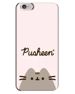 Чехол для iPhone 6 Plus / 6s Plus с картинкой «Pusheen логотип»