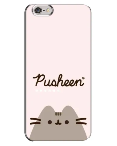 Чехол для iPhone 6 Plus / 6s Plus с картинкой «Pusheen логотип» Чехол для iPhone 6 Plus / 6s Plus с картинкой «Pusheen логотип»