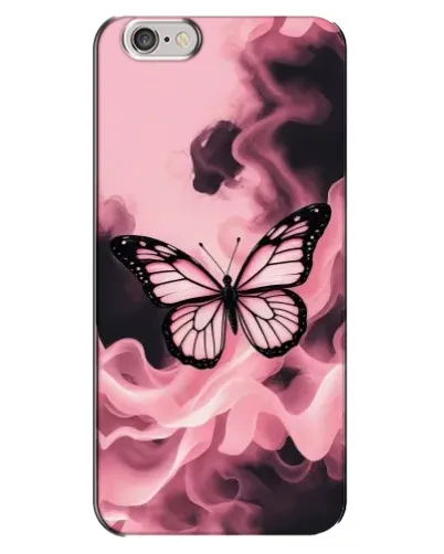 Чехол для iPhone 6 Plus / 6s Plus с картинкой «Бабочка в дыму»