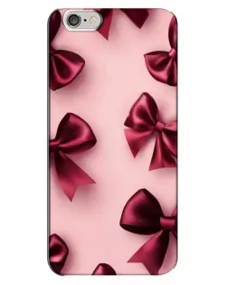 Чехол для iPhone 6 Plus / 6s Plus с картинкой «Бордовый атлас»